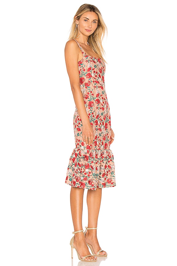 view 2 of 4 Under The Stars Midi in Dark Nude