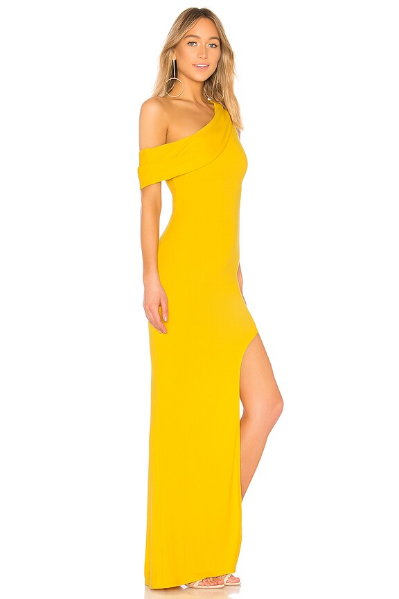 view 2 of 3 Marigold Gown in Marigold