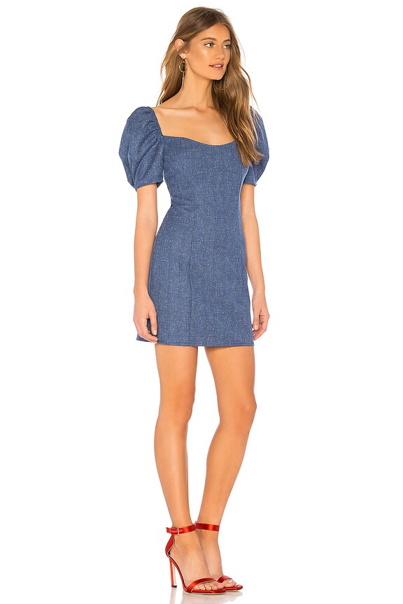 view 2 of 3 MINIVESTIDO BODY HARPER in Cobalt