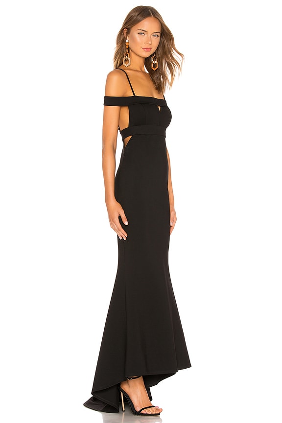 view 2 of 3 Cece Gown in Black