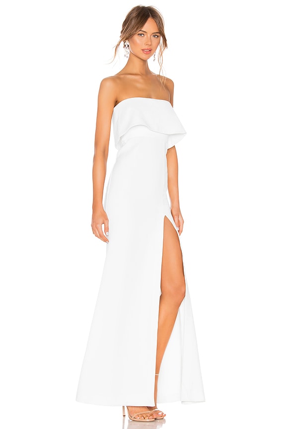 view 2 of 3 Anzen Gown in White