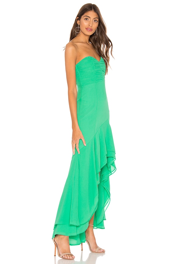 view 2 of 3 VESTIDO LARGO CONFETTI in Light Green