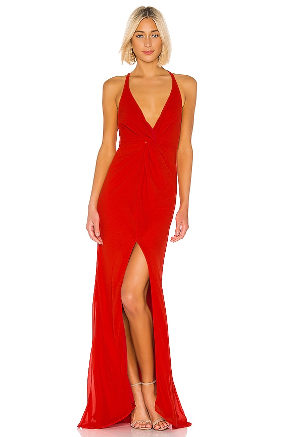 view 1 of 3 Xael Gown in Red