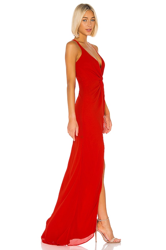 view 2 of 3 Xael Gown in Red