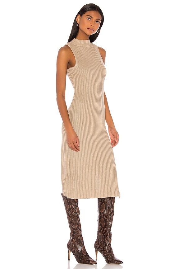 view 2 of 4 LINDEN ドレス in Oatmeal Tan