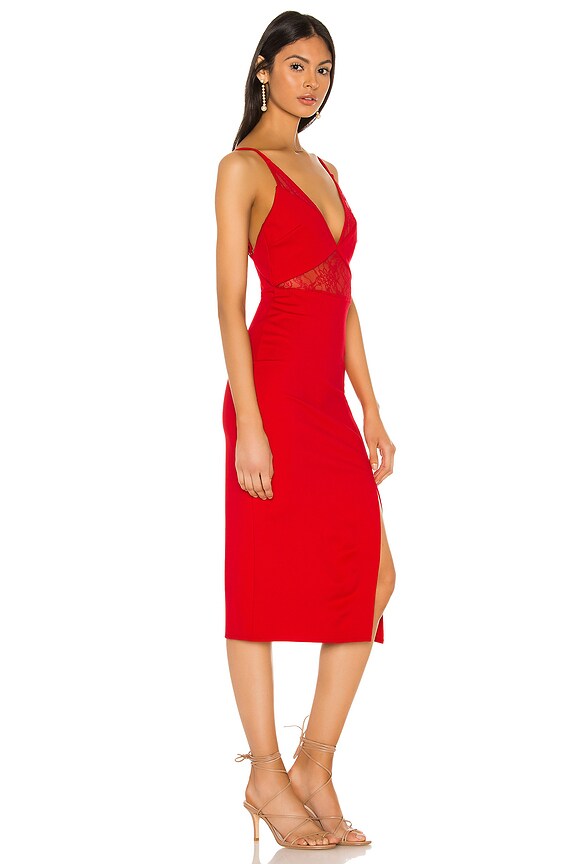 view 2 of 3 VESTIDO AVIE in Cherry Red