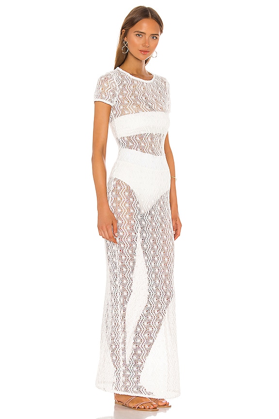 view 2 of 3 Benita Maxi Dress in Coconut White
