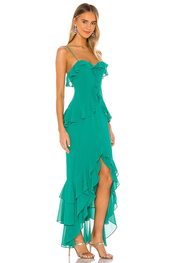 view 2 of 3 VESTIDO LARGO MELISSA in Deep Teal