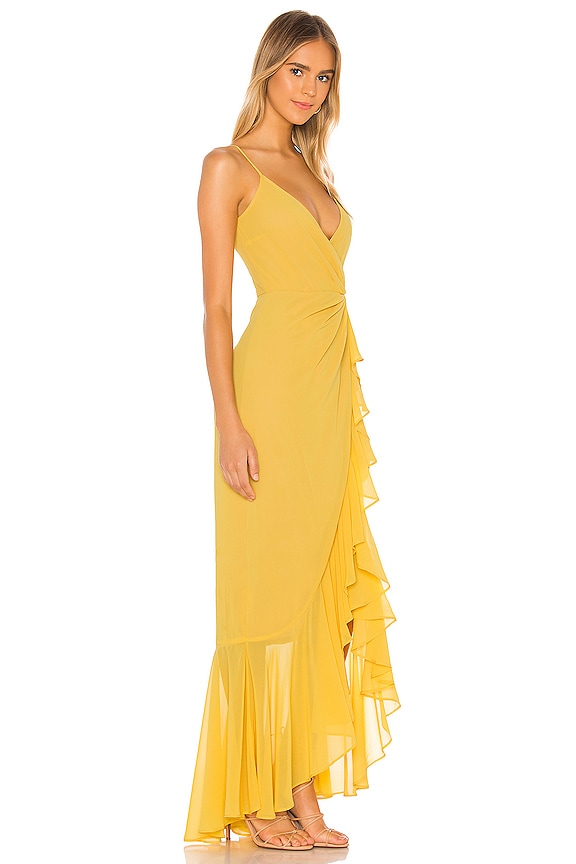 view 2 of 3 MAXIVESTIDO EYES ON YOU in Butter Yellow