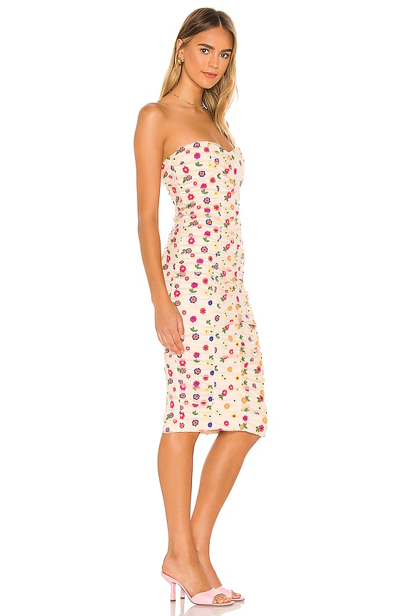 view 2 of 4 Magdalena Midi Dress in Neon