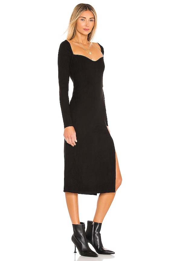 view 2 of 4 Femme Midi Dress in Black