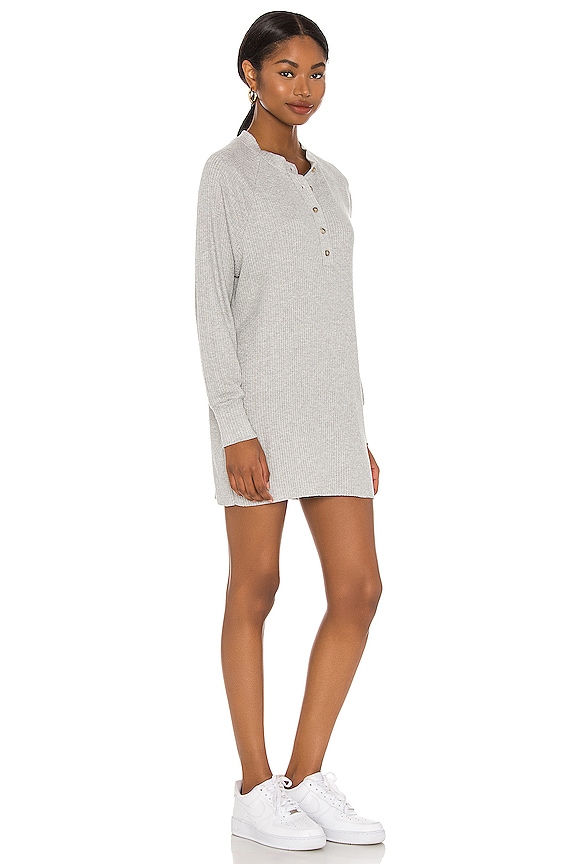view 2 of 3 Isabel Mini Dress in Heather Grey
