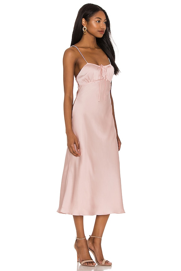 view 2 of 3 Dee Midi Dress in Dusty Pink