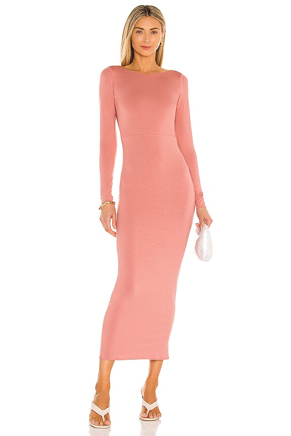 view 2 of 3 Oaklee Dress in Rose Pink