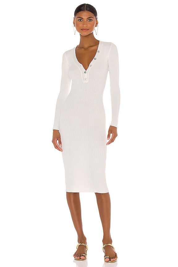 view 1 of 4 Kenny Midi Dress Ivory in Ivory