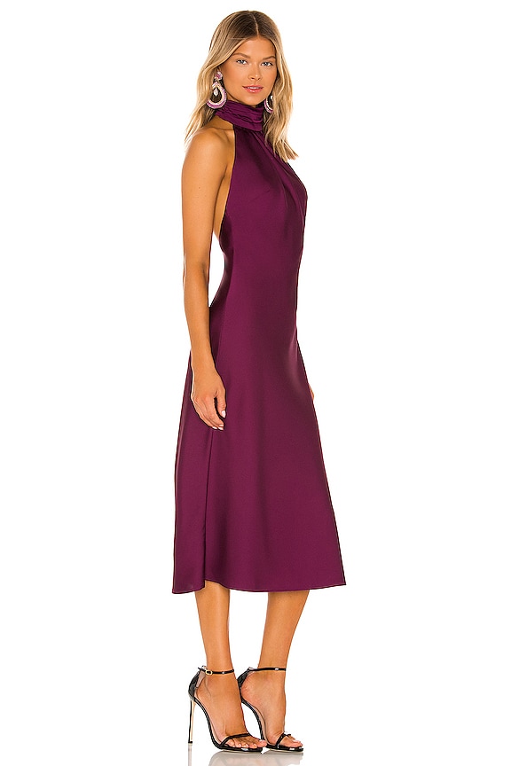 view 2 of 3 Raya Midi Dress in Purple