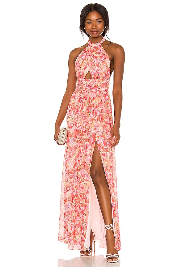 Lovers and Friends Hazel Gown in Cali Blooms REVOLVE