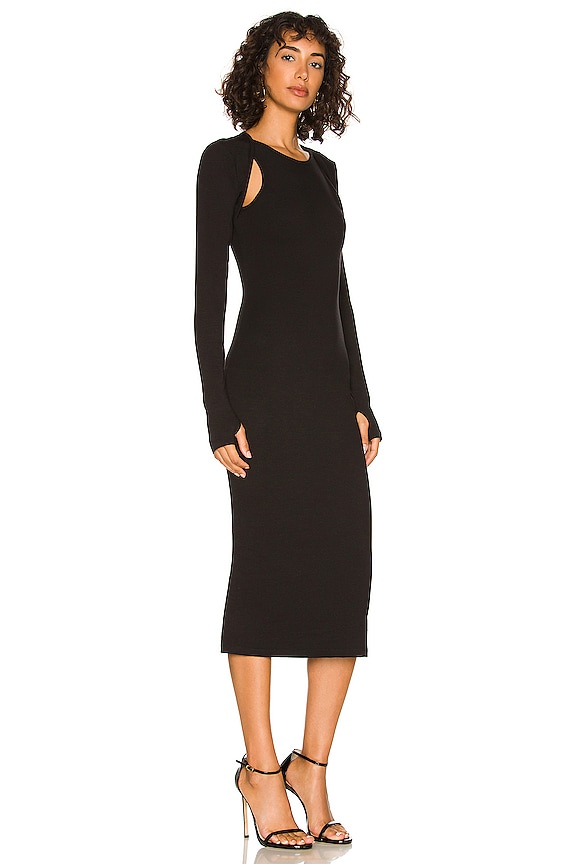 view 2 of 3 Alodie Midi Dress in Black