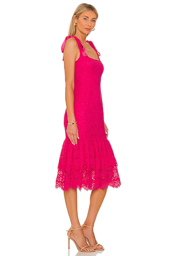 view 2 of 3 Day Keeper Midi Dress in Paradise Pink