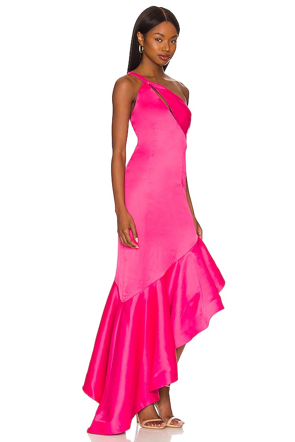 view 2 of 3 Heidi Gown in Berry Pink