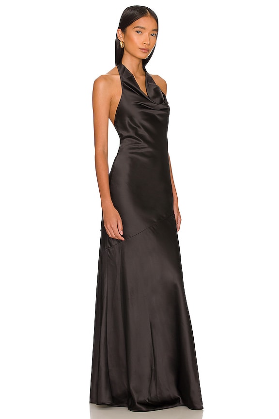 view 2 of 3 ROBE DE SOIRÉE KATIE in Black