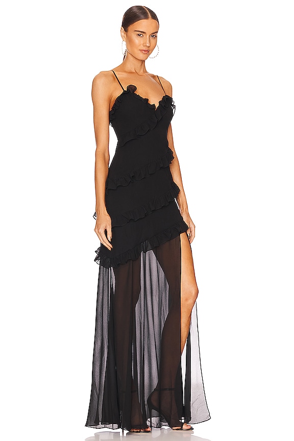 view 2 of 3 ROBE DE SOIRÉE KARLIE in Black