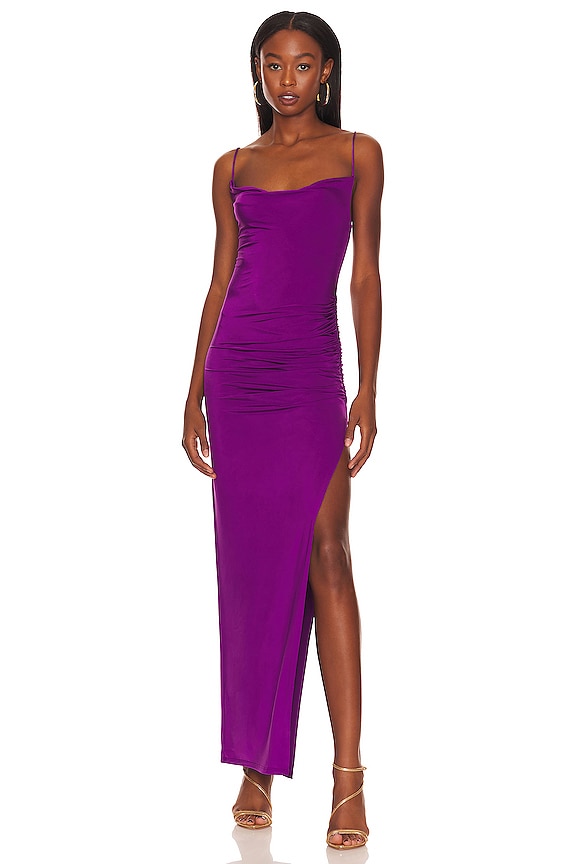 Lovers and Friends Odessa Gown in Dark Purple REVOLVE