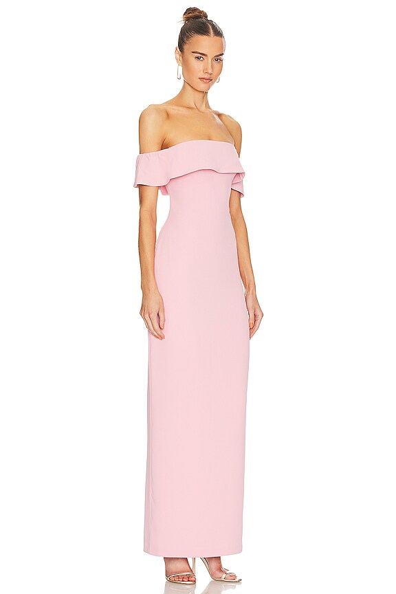 view 2 of 3 Galleria Gown in Rose Pink