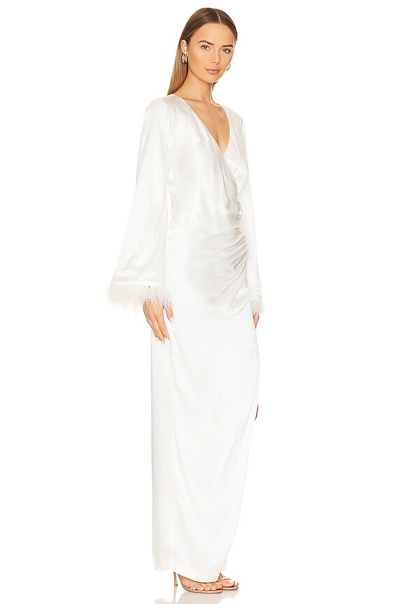 view 2 of 4 ВЕЧЕРНЕЕ ПЛАТЬЕ LEITH in White