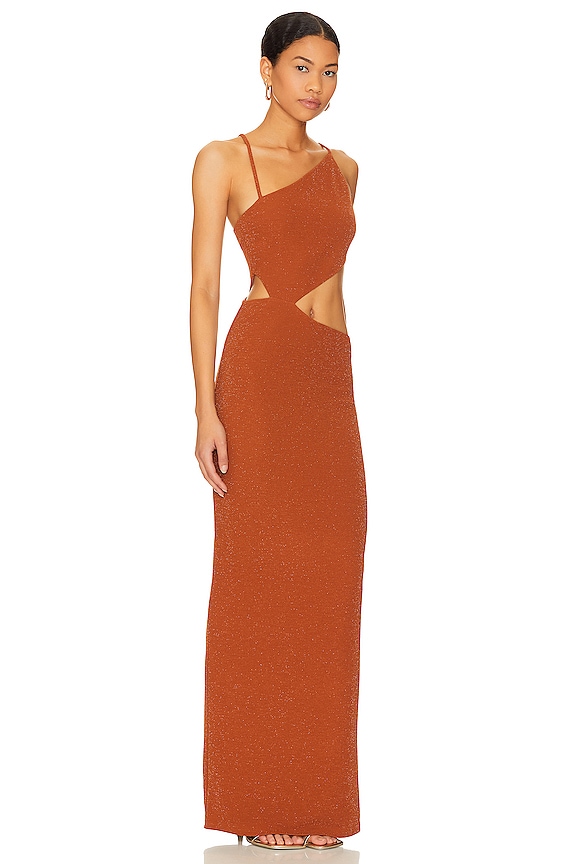 view 2 of 4 Kiana Gown in Copper