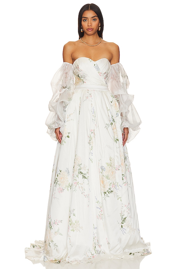 view 2 of 4 ROBE DE SOIRÉE ONI in White