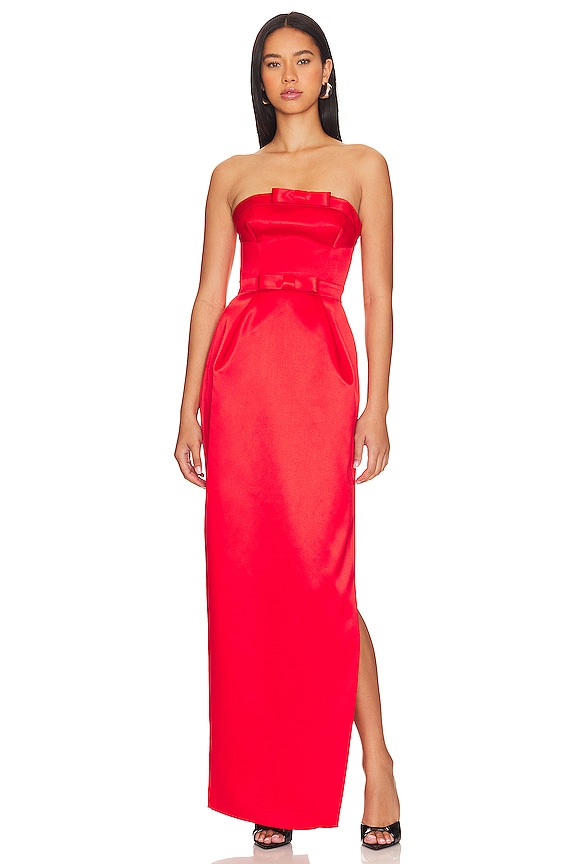 view 1 of 4 Scarlett Gown in Red