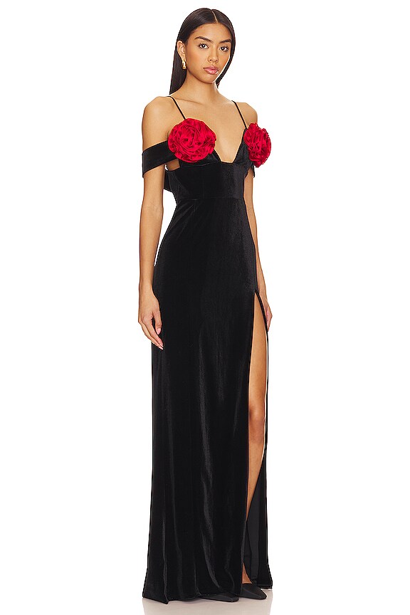 view 2 of 3 PAULETTE 가운 in Black