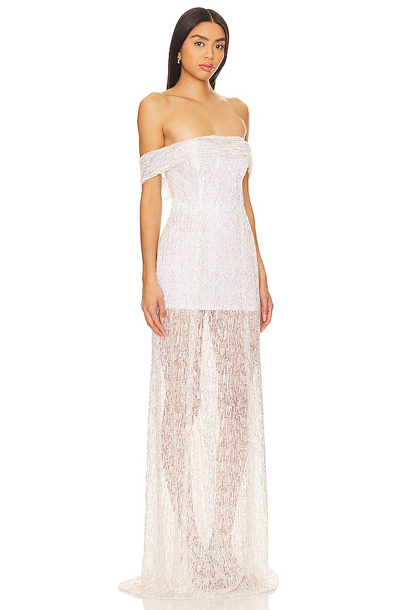 view 2 of 4 VESTIDO LARGO ELEANORA in Ivory