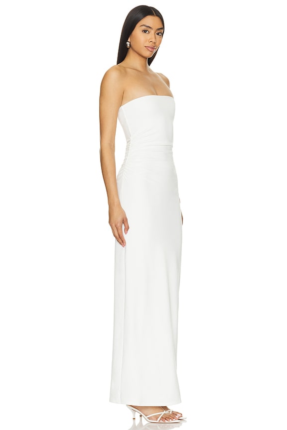 view 2 of 3 Giana Midi Dress in White