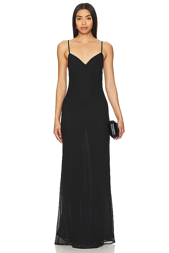 view 2 of 4 Rebecca Maxi Dress in Black