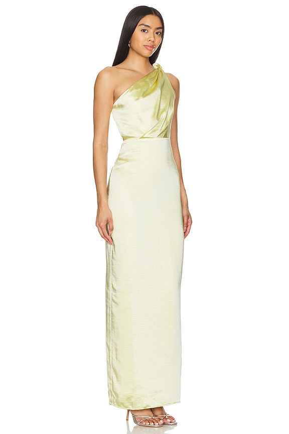 view 2 of 3 Bella Gown in Baby Yellow