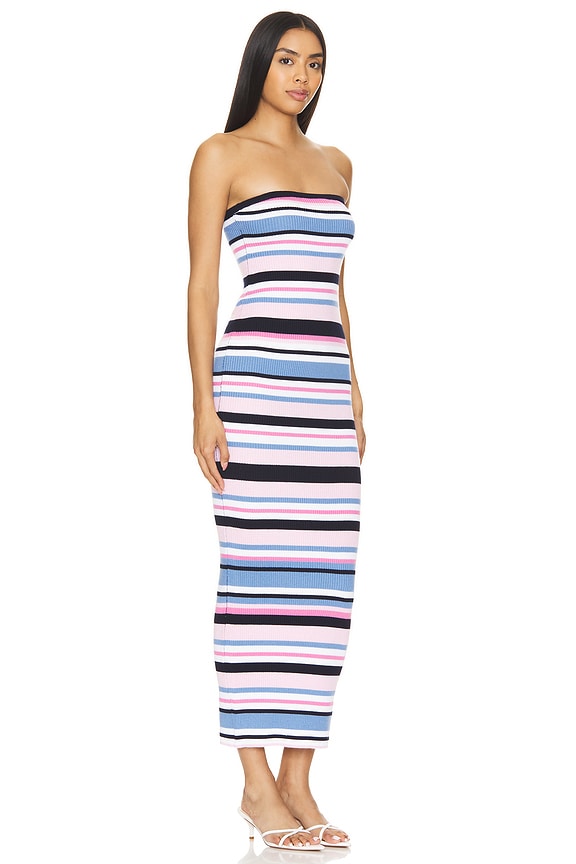 view 2 of 3 VESTIDO JANEY in Blue & Pink Multi