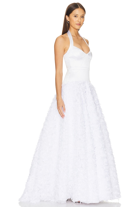 view 2 of 4 ROBE DE SOIRÉE MILA in White