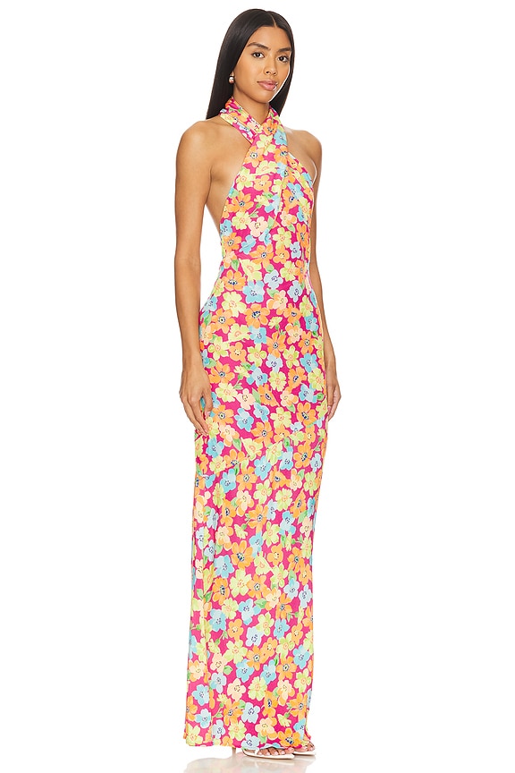 view 2 of 3 Macie Maxi Dress in Pop Floral Multi