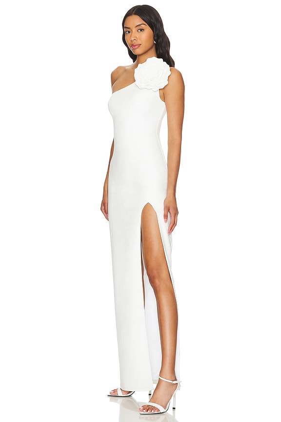 view 2 of 4 VESTIDO LARGO PETRA in White