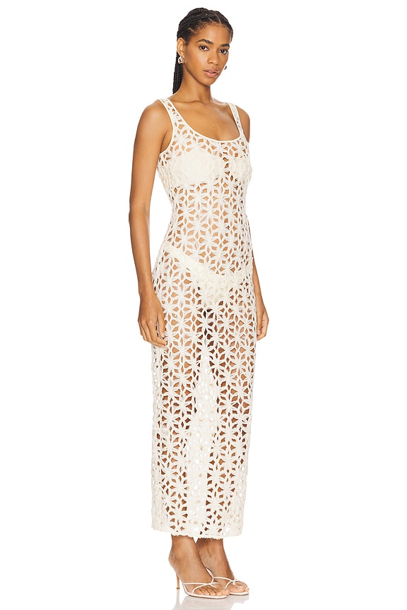 view 2 of 3 Penny Maxi Dress in White