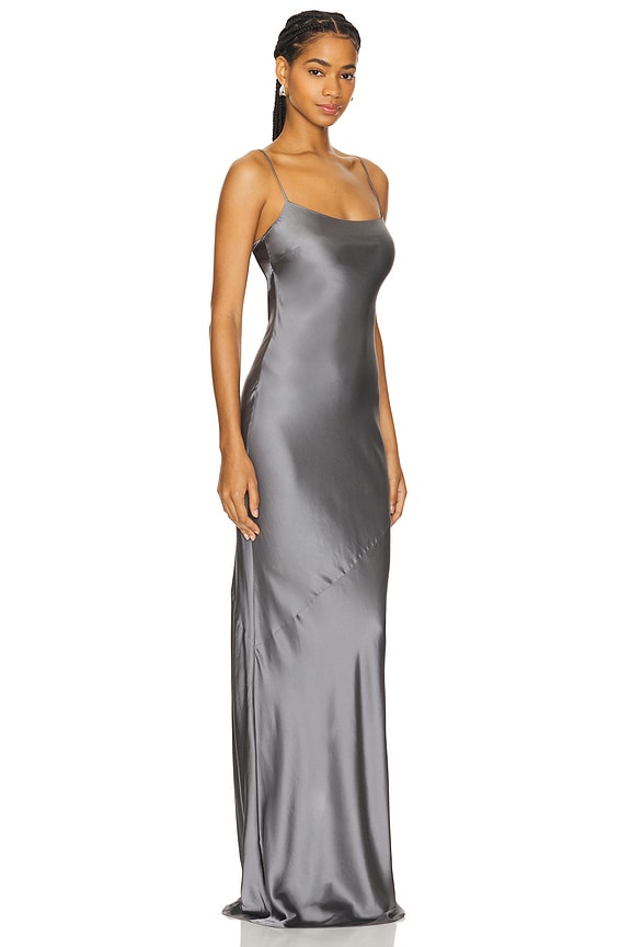 view 2 of 3 Natalie Maxi Dress in Asphalt Grey