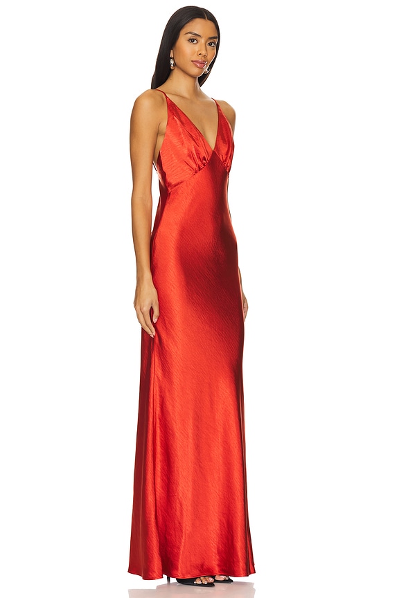 view 2 of 3 Alani Gown in Red