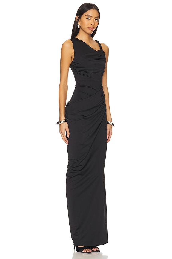 view 2 of 4 Athena Gown in Black