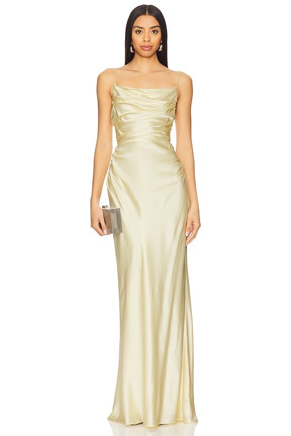view 1 of 3 Scout Gown in Baby Yellow
