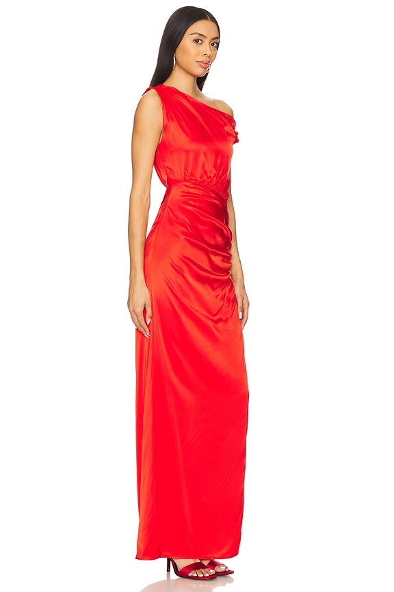 view 2 of 4 Johanna Gown in Red