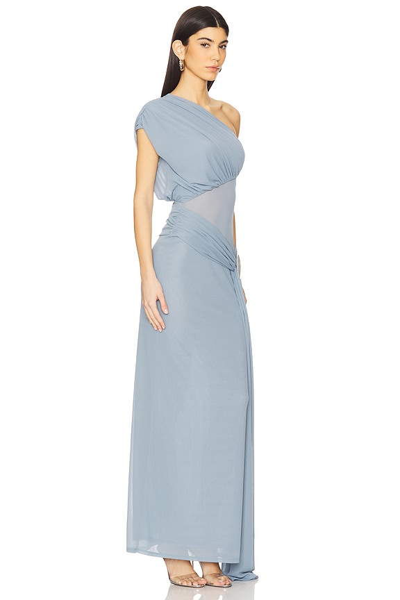 view 2 of 4 Lea Gown in Sea Blue