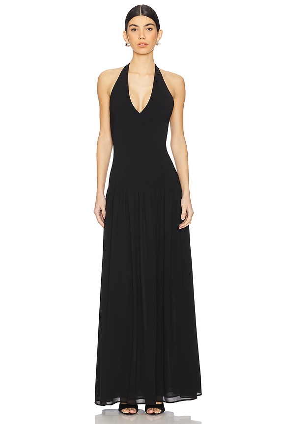 view 1 of 3 ALYSSA 가운 in Black