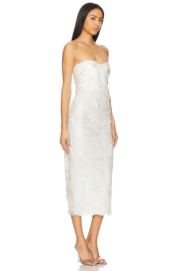 view 2 of 5 Thessaly Dress in White